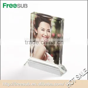 Wedding Gift L110*H160*W40mm Promotional Customed Blank 3D Sublimation Crystal Photography thumbnail-1