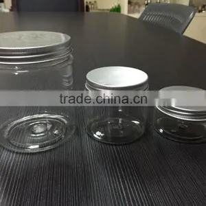 China Pet Jars With Aluminum Lid/caps 250g,300g,500g thumbnail-5