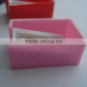 High Quality One Hole Colorful Pencil Sharpener for Brands thumbnail-4
