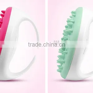 Professional Hot Selling Customized Bath Shower Soft Scalp Body Massage Cleaning Brush thumbnail-6