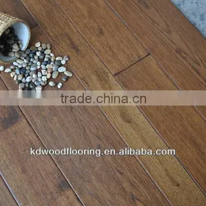 Rustic Style Wide Plank American Hickory Engineered Flooring thumbnail-1