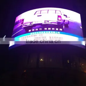 Fixed Installation HD P8 Outdoor Led Display Signboard Pole Standing/ Wall Mounted thumbnail-2