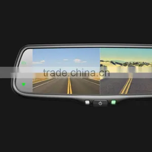 Wholesale Full Screen Rear View Mirror With Mirror Link and Car Reversing Camera thumbnail-2