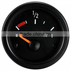 52MM100% WATERPROOF BLACK RIM BLACK FACE FUEL LEVEL GAUGE FOR YACHT/52MM FUEL LEVEL GAUGE thumbnail-1