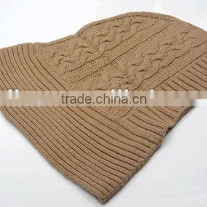 Cashmere Knitted Head Wear Tubes,scarf, Hat thumbnail-1