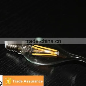 E12/E14 B35 4W 400lm LED Filament Flickering Flame Candle Bulb CE/RoSH/TUV/FCC/UL 718 thumbnail-1