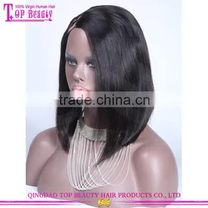 100% Human Hair U Part Wig Black Women Natural Wigs And Hairpieces thumbnail-2