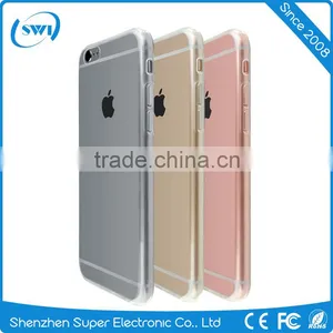 New Clear Soft Transparent Gel Skin Tpu Case FOR IPHONE 6 Case thumbnail-3