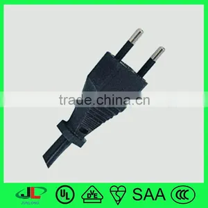 Brazil uc Approved Power Cord 2 Pin Plug With High Quality Extension Cord thumbnail-1