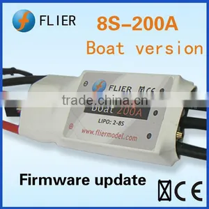 8S 200A Programable Brushless Motor Esc 32V Controller 200A ESC for Marine thumbnail-1