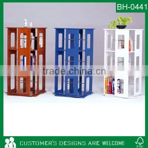 Rotating Book Stand, Modern Book Stand, Wooden Book Stand thumbnail-4