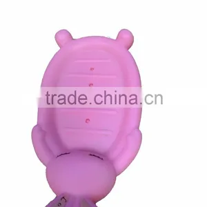 Pink Rabbit Soap Holder ,Custom Plastic Bath Toys thumbnail-4