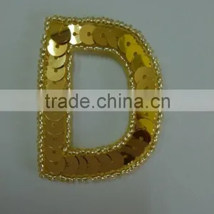 Hot Sale Sequin Letter Applique thumbnail-1