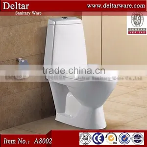 Portable 2 Piece Toilet,water Efficient Sanitary Ware wc Toilet, uk Bathroom Toilet for Sale thumbnail-1