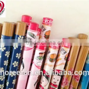 High Quality Opp Wrapped Gift Bamboo Wooden Chopsticks Manufactures thumbnail-6