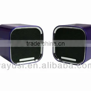 High Gloss Passive Vibration Portable Mini Speaker thumbnail-1