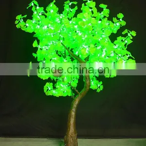 2m Led Ginkgo Leaf Outdoor Tree up Lights thumbnail-1