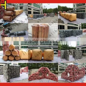 Top Quality Customized 18 PCS Inflatable War Paintball Military Bunkers thumbnail-6