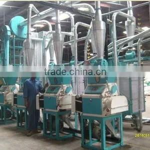1T/H Maize Mill, Automatic Milling Machine, Snack Flour Machine thumbnail-1
