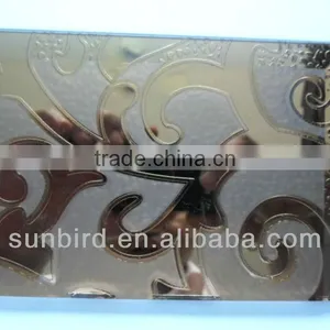 Yellow-golld Silver Blue Bronze Stainless Steel Titanium Silver Coated Glass thumbnail-1