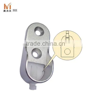 Furniture Hardware Oval Wardrobe Tube Holder Bracket thumbnail-1