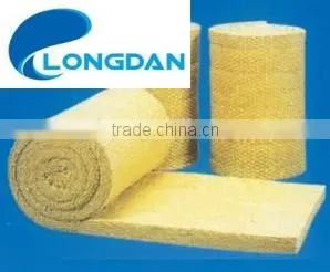 Cheap Price Thermal Insulation Basalt Rock Wool Blanket With Wire Mesh thumbnail-1