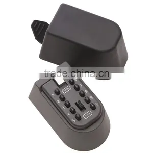 Home Outdoor Combination Key Safe Box Wall Mounted Weather Resistant Security thumbnail-3