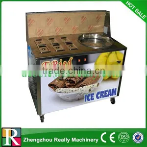 Fried Ice Cream Cart With Fried Ice Cream Machine for Sale thumbnail-1