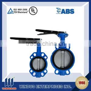 DN1800 PN72 Malleable Cast Iron Butterfly Valve thumbnail-1