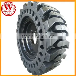 China 33x12-20 33x9-16 32x10-20 12-16.5 Skid Steer Loader Solid Tires thumbnail-1