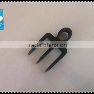 Railway Steel Wooden Handle Mini Garden Fork thumbnail-4