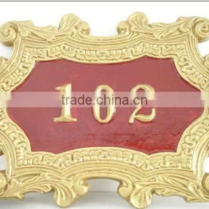 Beautiful Die Cast Aluminum Flat Nameplates From Cangzhou thumbnail-1