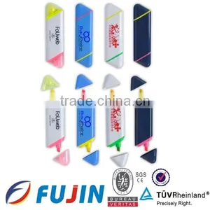 2 in 1 Double Ended Highlighter Marker Pen/multi Colored Highlighter Pen for Promotional Novelty Fluorescent Pen Gift thumbnail-1