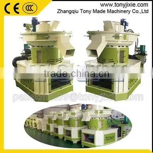 CE Certificated Vertical Ring Die Wood Pellet Mill for Sale With Capacity 1-1.5 Ton per Hour thumbnail-1
