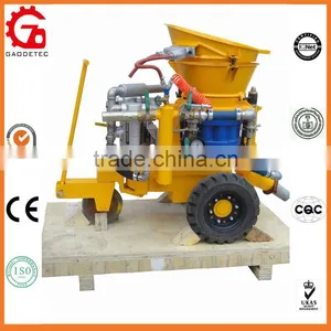 OEM Supplier Small Sized Air Motor Drive Dry Mix Concrete Spraying Machine thumbnail-1