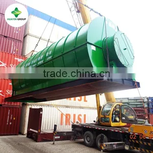 Turn Key Project 10kg to 30T Capacity Waste Tyre/Tire Pyrolysis Machine To Oil With Integrated Design thumbnail-4