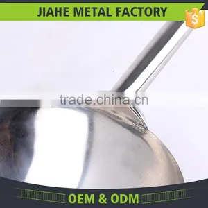 Chinese Welded Joint Wok Stainless Steel Cookware Set thumbnail-4