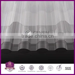 0.8-2.0mm Polycarbonate Corrugated Sheet /pc Roofing Sheet/polycarbonate Waved Sheet thumbnail-6