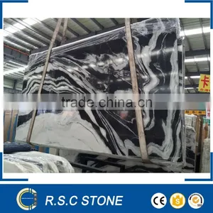 Panda White Marble Polished Wall Tiles thumbnail-1