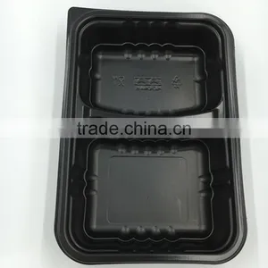 High Quality Microwavable PP Material Food Packaging Tray thumbnail-1