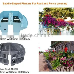 Plastic Garden Fence Decorative Vertical Vegetable Planters SL-XA5060 Vegetable Garden thumbnail-5