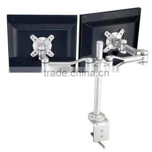 Y Shape Dual LCD MONITOR DESK MOUNT thumbnail-1