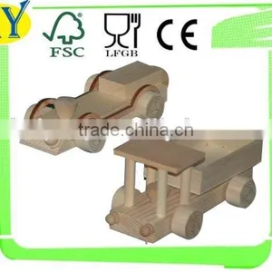 Custom Natural Wooden Car Model Toys Wholesale thumbnail-1