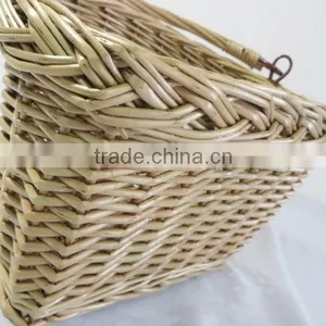 Wicker Knitting Small Removable Bicycle Basket thumbnail-4