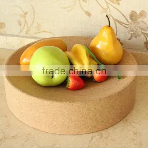 High Quality 3D Cork Mat Kitchen Cork Fruit Plate thumbnail-1