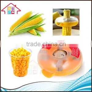 Cob Corn Thresher Peeler Kitchen Tool Kerneler Cutter Remover Stripper thumbnail-1