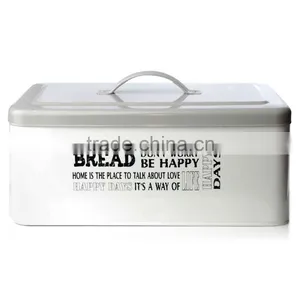 Vintage Design Home Kitchen Pink Bread Bin thumbnail-2