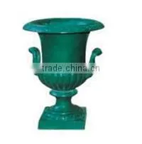 Cast Iron Flower Pot Planter,Decorative Garden Unique Casting Copper Flower Pot thumbnail-1
