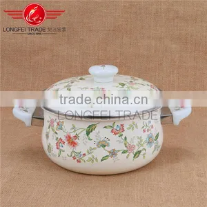Best Selling Industrial Ceramic/ Enamel Cooking Set With Full Decal thumbnail-2