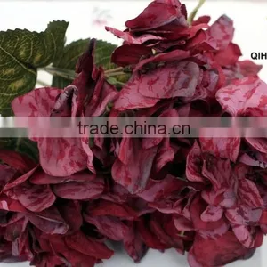Autumnal Hydrangea Artificial Hydrangea Bouquet Decorative Landscaping Hydrangea Bouquet thumbnail-5